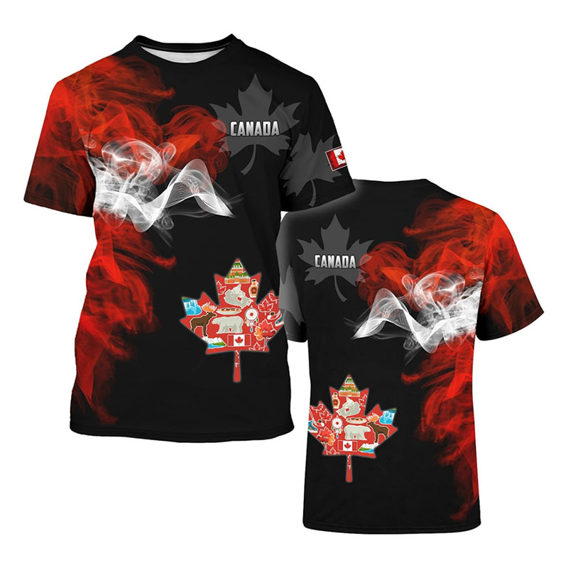 2025 Fashion New Canada T-shir - Street Fashion Canada 评论和价格