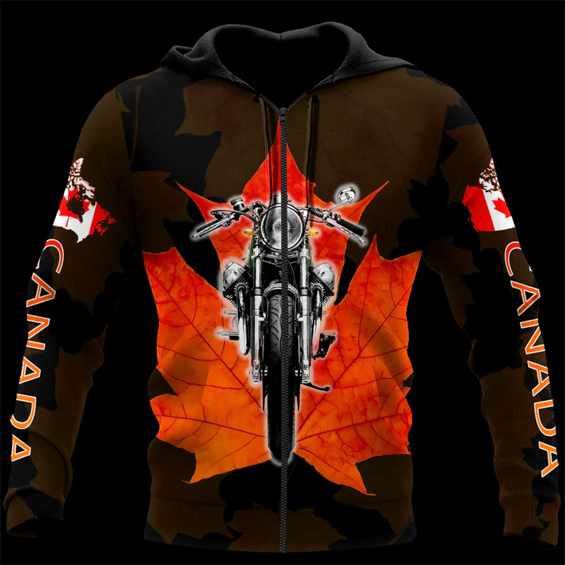 Canada Maple Leaf 3d Printed H - Street Fashion Canada 评论和价格