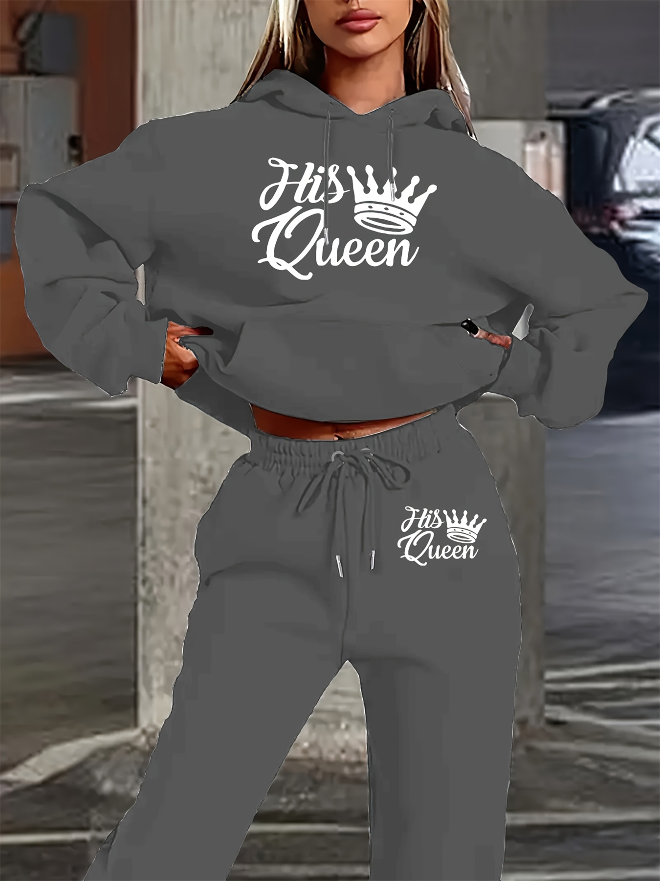 Women's Autumn/Winter Hoodie+S - Queen Street Fashion 评论和价格